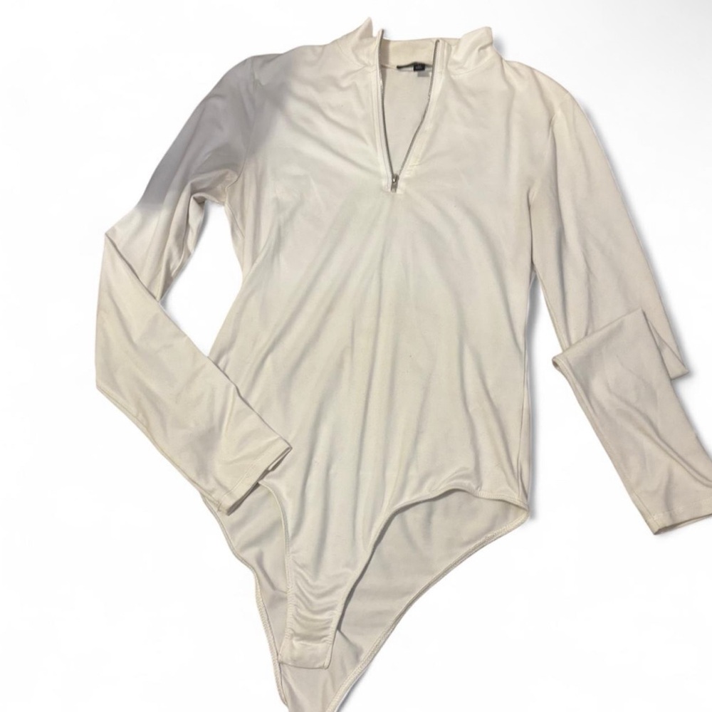 Ambiance Cream Long Sleeve Bodysuit